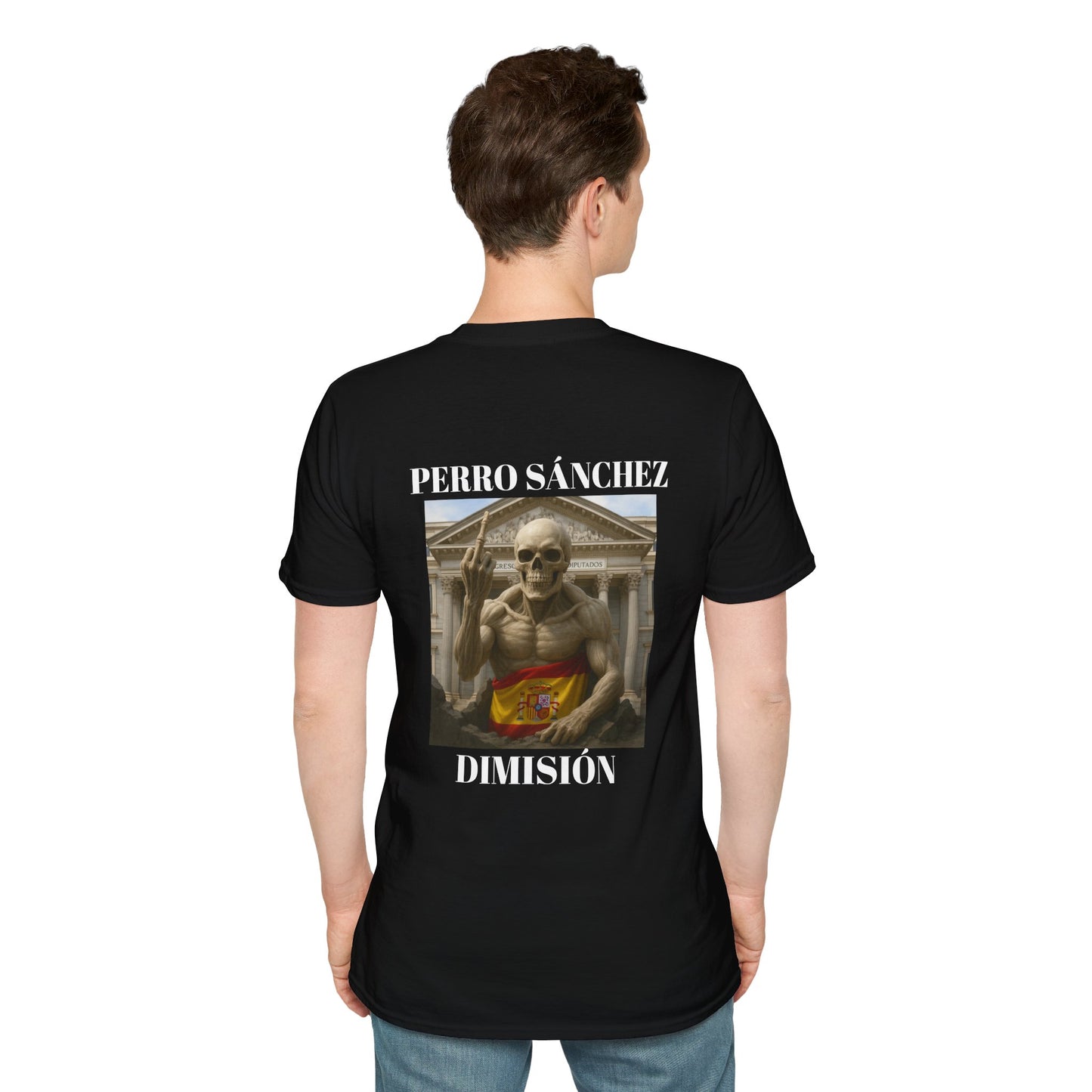 Perro Sánchez Dimisión (Diseño Trasero)