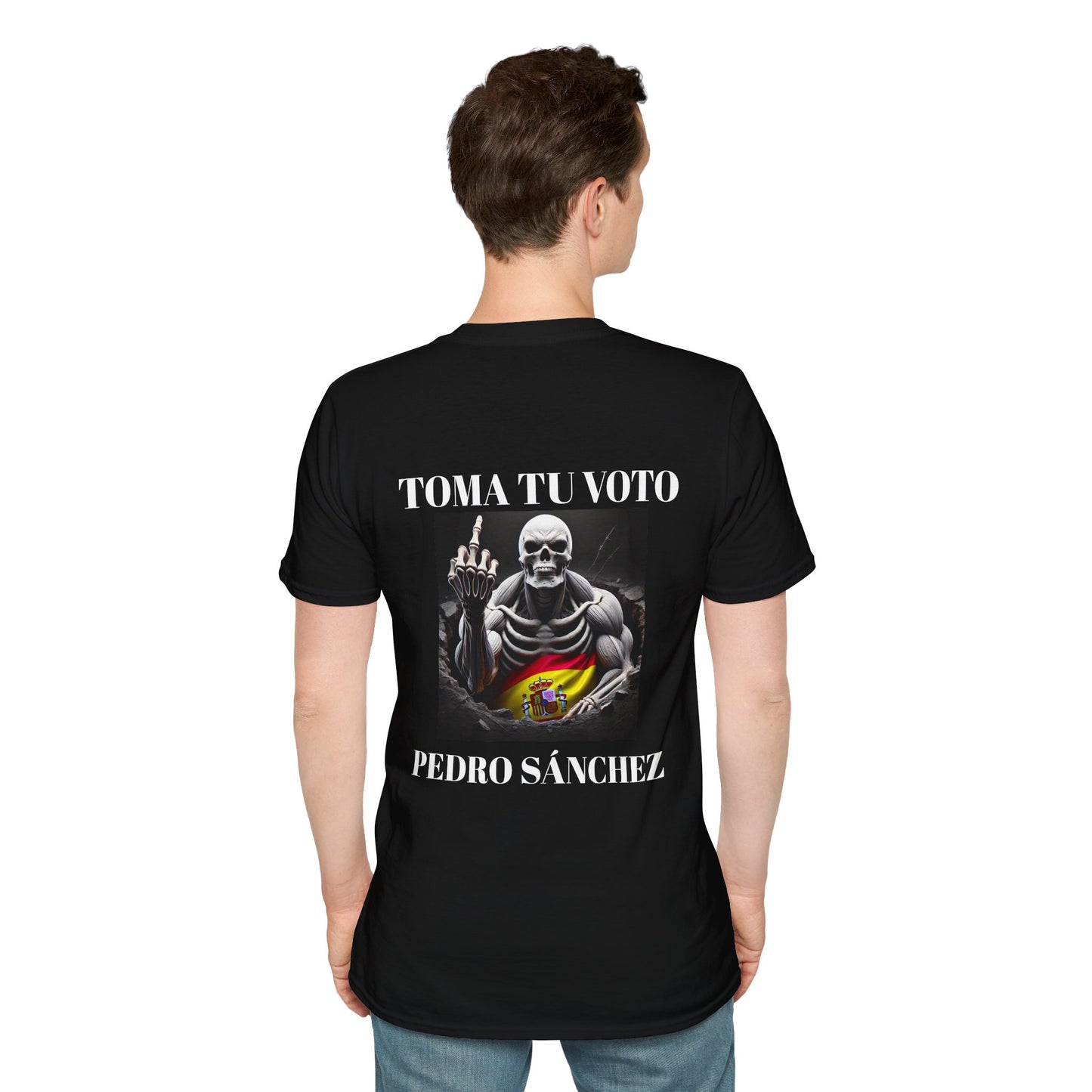 Toma tu voto Pedro Sánchez (Diseño Trasero)