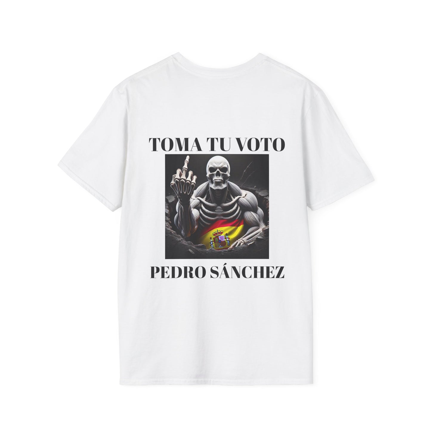 Toma tu voto Pedro Sánchez (Diseño Trasero)