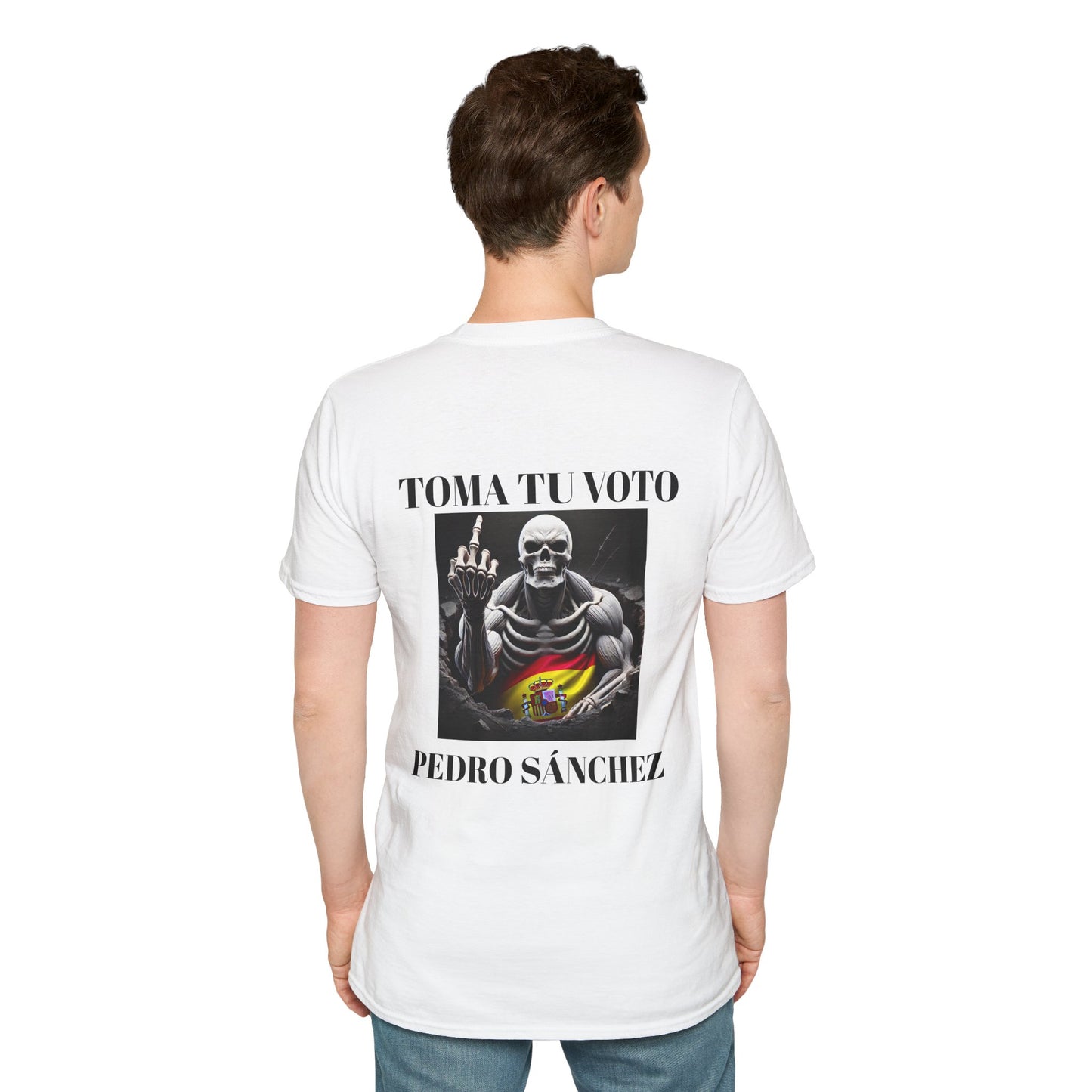 Toma tu voto Pedro Sánchez (Diseño Trasero)