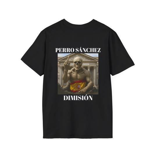 Perro Sánchez Dimisión (Diseño Trasero)