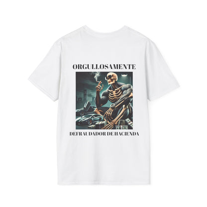 Defraudador de Hacienda (Diseño trasero)