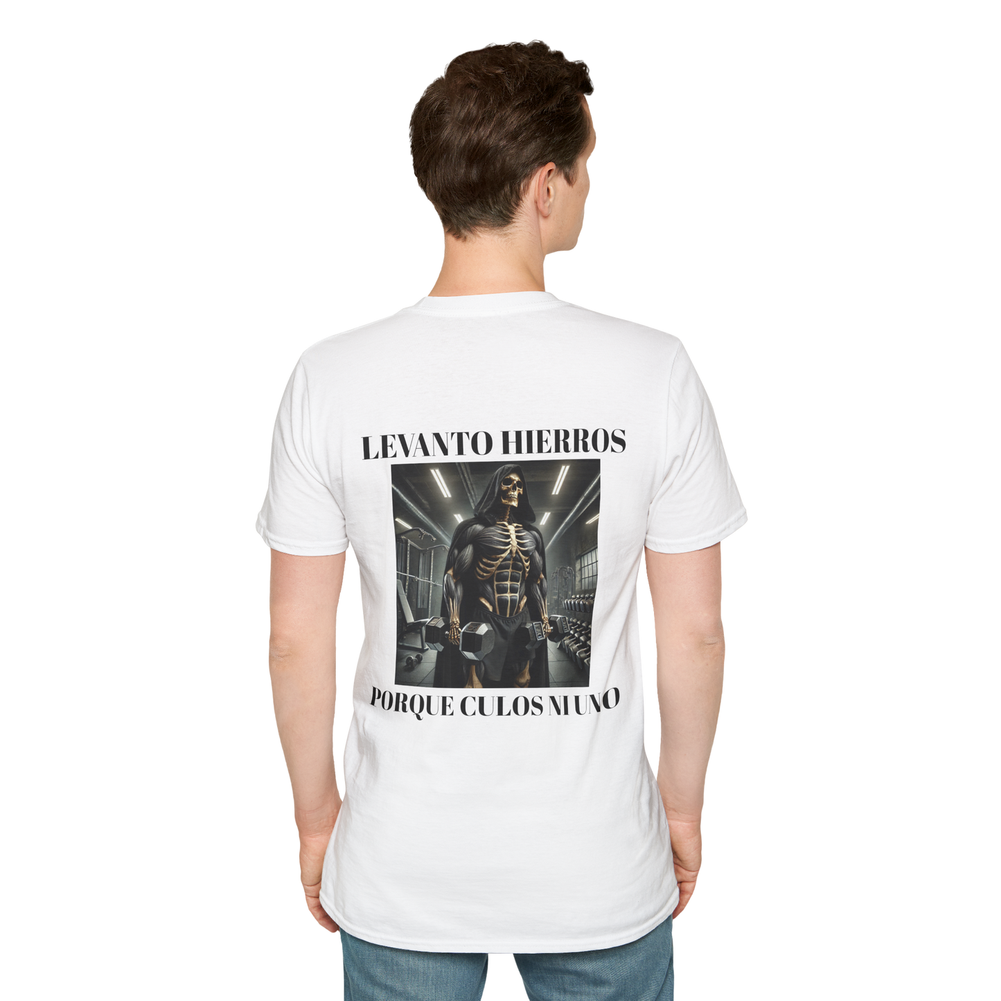 Levanto Hierros, Culos Ninguno (Diseño Trasero)